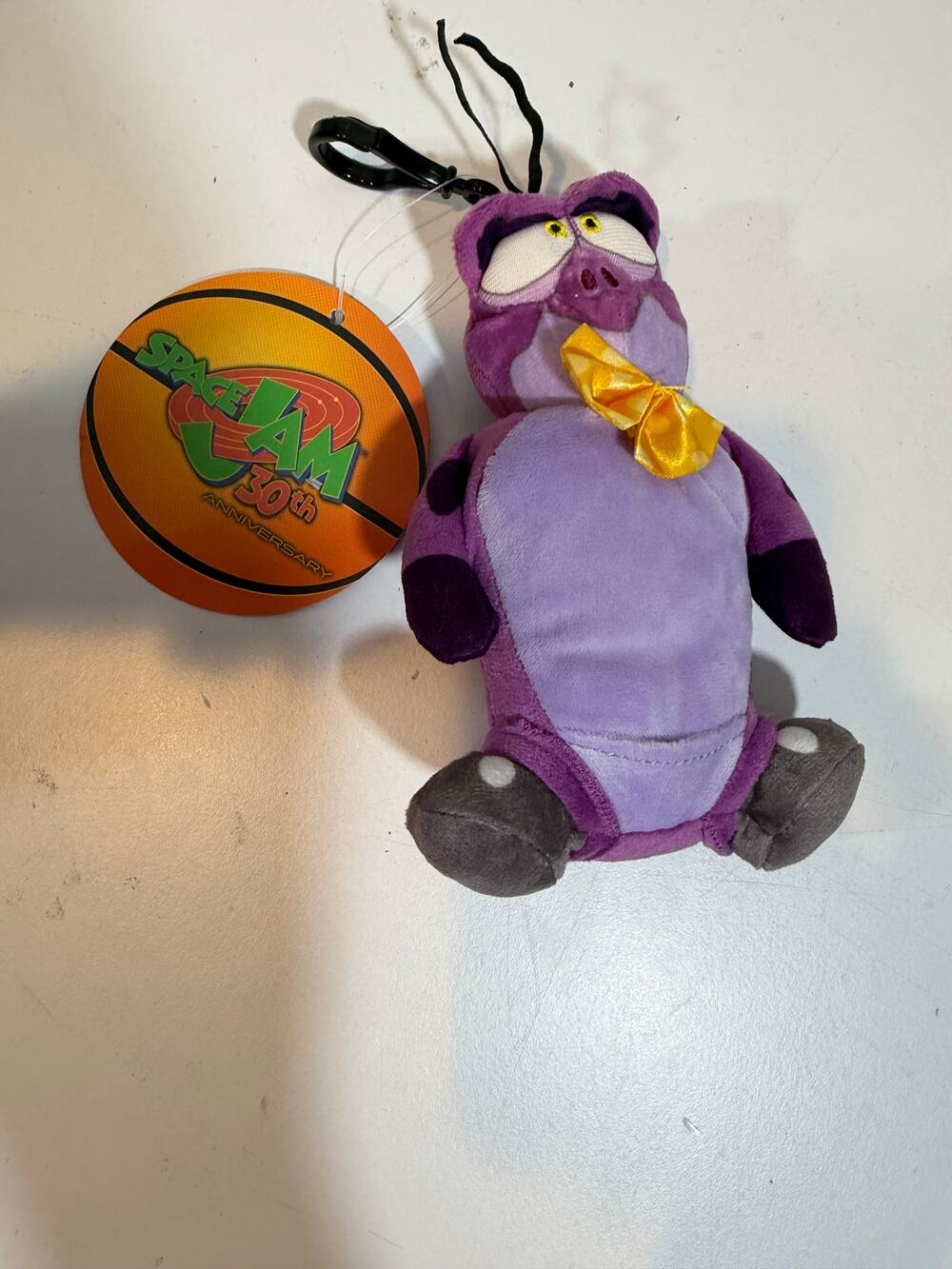 Space Jam 30th Anniversary Plush Nerdluck Bupkus Bag Clip Keychain NWT Purple
